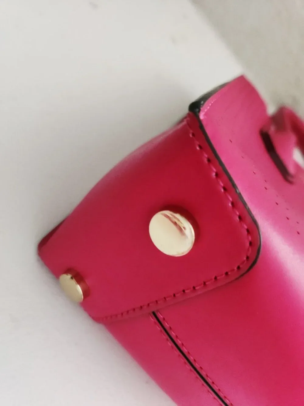 New Michael Kors Fushia Leather Shoulder Bag Purse